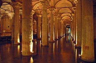 The Roman Cistern in Istanbul